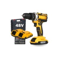 Parafusadeira Furadeira Impacto Profissional 48v 2 Baterias