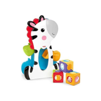 Zebra Blocos Surpresa - Fisher Price, Branco