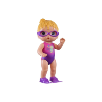 Boneca Baby Alive Bebê Piscina Loira - Hasbro F8140
