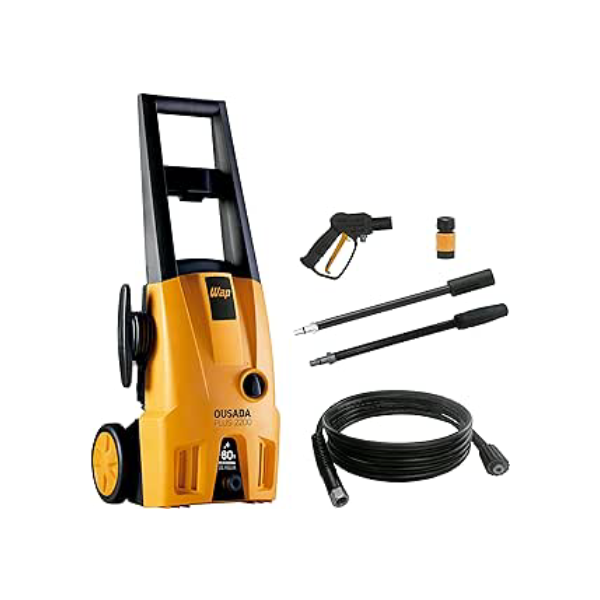 Lavadora de Alta Pressão WAP OUSADA PLUS 2200 1500W 1750 PSI/Libras 342L/h Jato Leque e Concentrado Máquina 220V