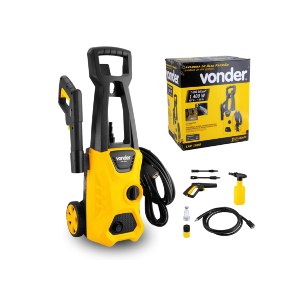 Lavadora De Alta Pressão LAV 1600, 1.600 lbf/pol² Lavadora Vap Vonder