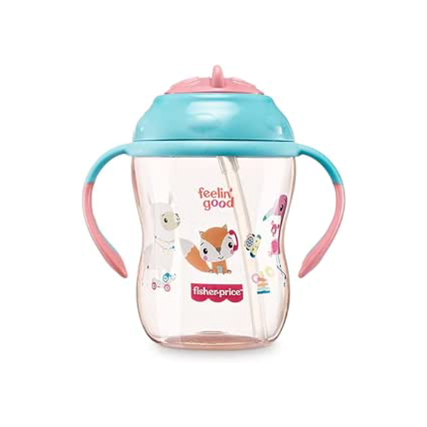 Copo de Treinamento com Canudo First Moments Lemonade Fisher Price BB1017