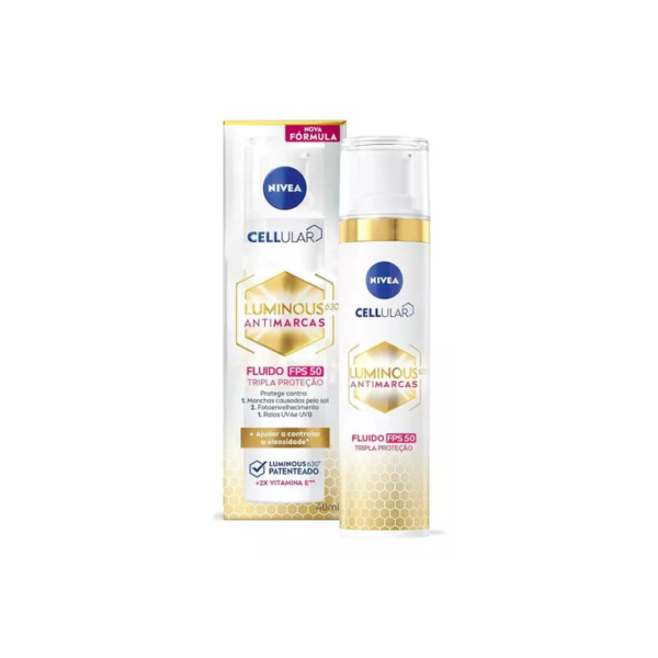 Creme Facial Anti-manchas Cellular Luminous Fps50 40ml Nivea Tipo de pele Todo tipo de pele