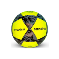Bola Futevôlei X Protec Sandrini Qualidade Premium Cor Amarelo/preto