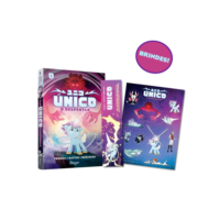 Único: O despertar: brindes (cartela de adesivos e marcador): 1