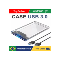 Case Hd Externo 2.5 Notebook Usb 3.0 compativel Ps4 Xbox One Pc 6gbps