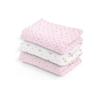 Papi Textil Cueiro Flanel Papi Estampado Para Bebê 80Cm X 60Cm Contém 03 Un
