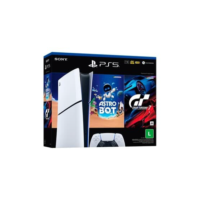 Console Sony PlayStation 5 Slim, Edição Digital, SSD 1TB, Controle Sem Fio DualSense + 2 Jogos Digitais - 1000038894