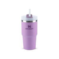 Stanley - Copo Quencher H2.0 FlowState 591ml - Copo de aço inoxidável com tampa, isolamento a vácuo, para água, chá gelado, café, smoothies e muito mais, Lilac