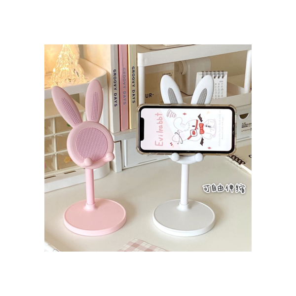 Suporte Coelhinho para Celular Tablet Kawaii Fofo Cute