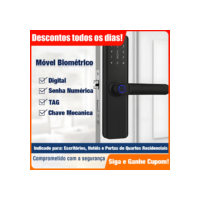Fechadura Digital Biométrica Eletronica Touch Biometria