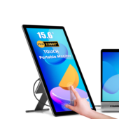 UPERFECT 15.6inch Touch Monitor Portátil FHD 60HZ 16:9 100%sRGB 300Cd/m Segunda Tela Viagem Jogo IPS Display Para Laptop Switch ps4 ps5 Steam Deck Switch PC Mac Xbox Com Suporte Tipo-C HDMI-Compatível 1920 * 1080