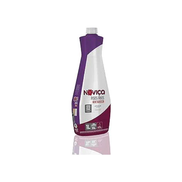 Limpa Pisos Frios Cerâmicos Líquido 1L, Noviça, Roxo