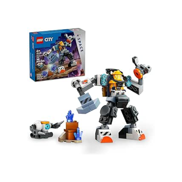LEGO Set City Space 60428 Robô de Construção Espacial 140 peças