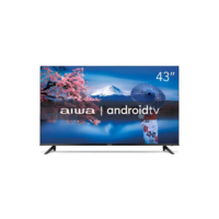 Smart TV AIWA 43” Android Full HD Borda Ultrafina HDR10 Dolby Áudio AWS-TV-43-BL-02-A