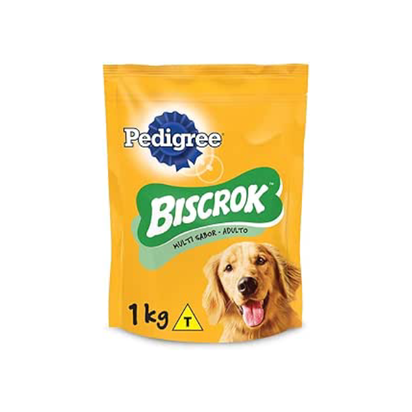 PEDIGREE Biscoito Pedigree Biscrok Para Cães Adultos Multi 1 Kg