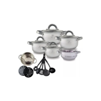 Jogo De Panelas Genebra 19 Peças Inox - Promoção