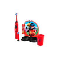 Escova Elétrica Rotacional Funny Brush - Lady Bug Miraculous Multi Saúde - HC428