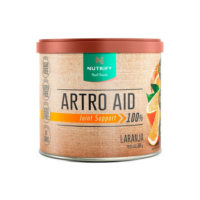 Nutrify Artro Aid Colágeno Hidrolisado Tipo 1 e 2 com Ácido Hialurônico sem Açúcar sabor laranja 200g
