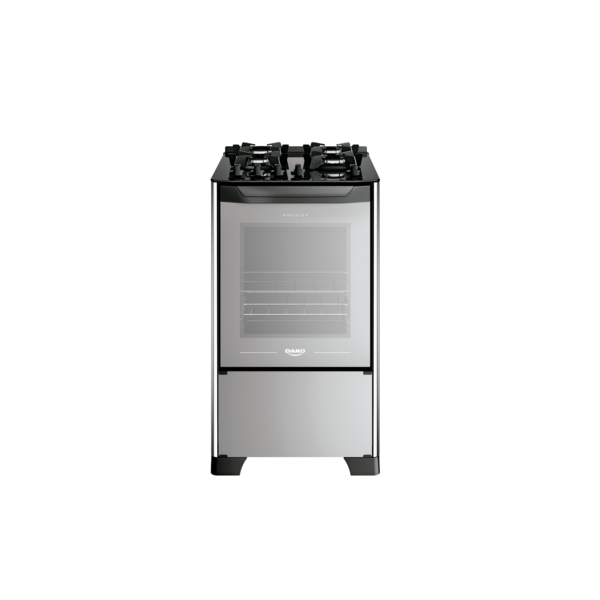 Fogão 4 bocas Dako Magister Style com Mesa de Vidro - Bivolt