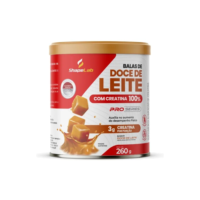Balas De Doce De Leite Com Creatina 100% Pura Shapelab Sabor Doce de Leite