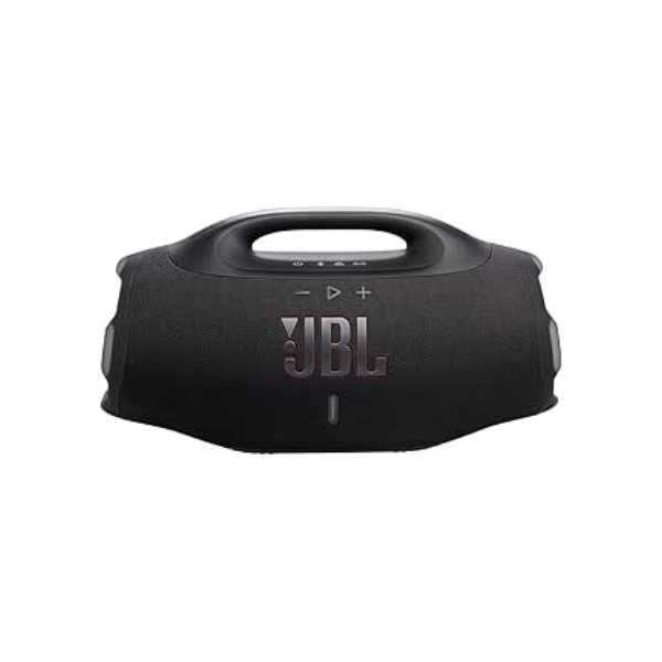 JBL, Caixa de Som, Boombox 4, Bluetooth, Som JBL Pro, AI Sound Boost, Graves Personalizáveis, Bateria de até 34h, IP68, Áudio Lossless – Preta