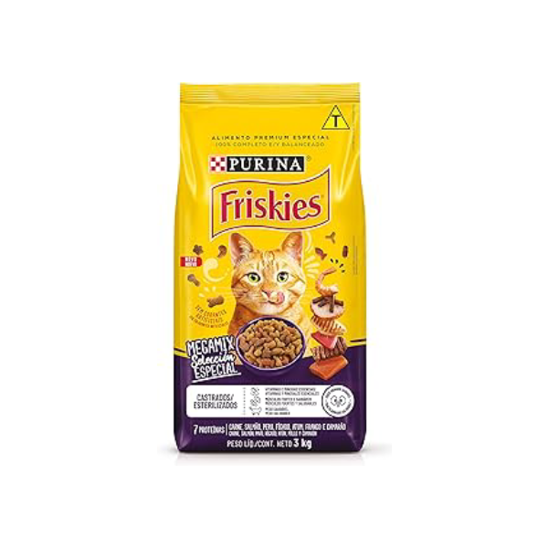 Purina Friskies Friskies Megamix Castrados 3Kg