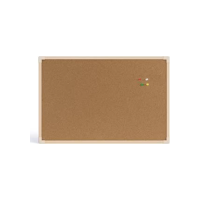 Quadro de Aviso Cortiça Moldura Madeira Pinus Neo STALO, 40x30