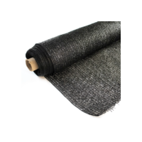 Tela Sombrite Raschel 50% 2x20m Preta Proteção e Sombreamento de Estufa Horta Flores Anti UV