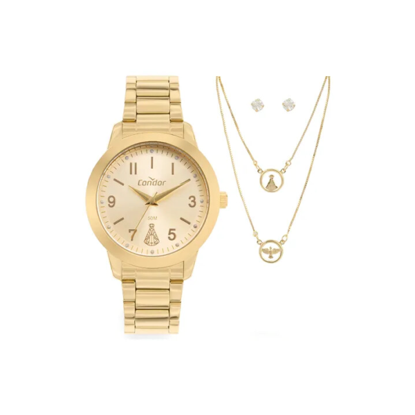 Kit Condor Feminino Dourado - Co2035nhl/k4x