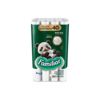 Papel Higiênico Familiar Folha Dupla 40 Rolos