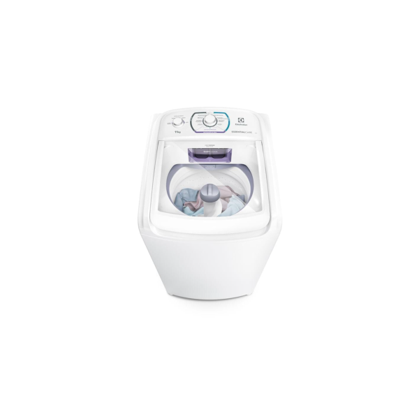 Máquina de Lavar Electrolux 11kg Branca Essential Care com Easy Clean e Filtro Fiapos (LES11)