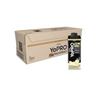 Pack YoPRO Bebida Láctea UHT Milkshake de Baunilha 25g de Proteínas 250ml - 24 Unidades