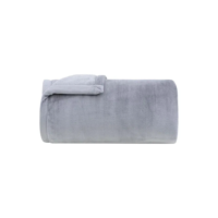 Cobertor Queen Buddemeyer Vision Silky 100% Poliester Cor Cinza