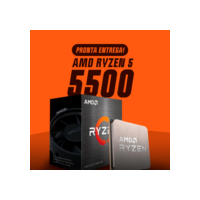 Processador AMD Ryzen 5 5500 3.6GHz Turbo 4.2GHz 6C/12T AM4