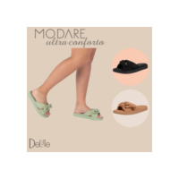 Sandalia Slide Feminina Ortopedica Palmilha Anatômica e Estilo Casual