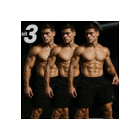 Kit 3 Bermuda Short Masculino Treino Academia Tactel Fitness