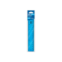 Tilibra - Régua Flexível 15cm, Azul