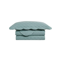 Camesa Colcha Ilusion Orla Queen 240x260 cm - Piscina