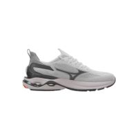 Tenis Mizuno Wave Mirai 7 - Masculino - Branco-Cinza Cinza