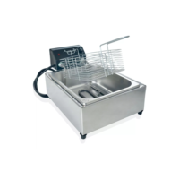 Fritadeira Eletrica industrial 5 Litros 1 Cuba 110v 220v