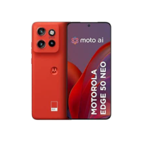 Smartphone Motorola Edge 50 Neo 5G - 256GB 16GB (8GB RAM+8GB Ram Boost) 50MP Sony Camera Moto AI Ultrarresistencia militar - Poinciana Vegan Leather