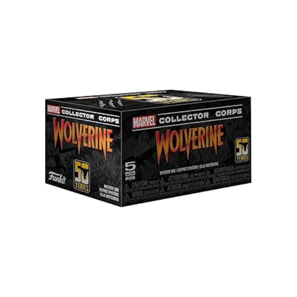 Funko Marvel Collector Corp Subscription Box: Wolverine 50th Anniversary - L