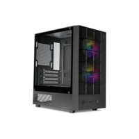 Gabinete Gamer Mancer Grimore Mini-t Lat De Vidro C/2fan Rbw