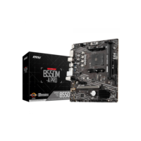 Placa Mãe MSI B550M-A PRO, Chipset B550, AMD AM4, mATX, DDR4