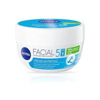 NIVEA Creme Facial Nutritivo 100g - Sua fórmula à base de água, Karité e Vitaminas hidrata por 30h sem deixar a pele oleosa, além de ser um ótimo primer