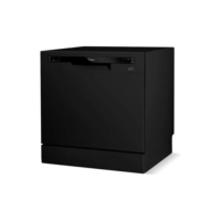Lava-louças Midea 8 Serviços Preta Dwa08p2 Cor Preto