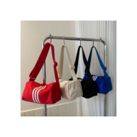 Bolsa Mensageiro Cilíndrica Esportiva Feminina Casual Leve Grande Capacidade