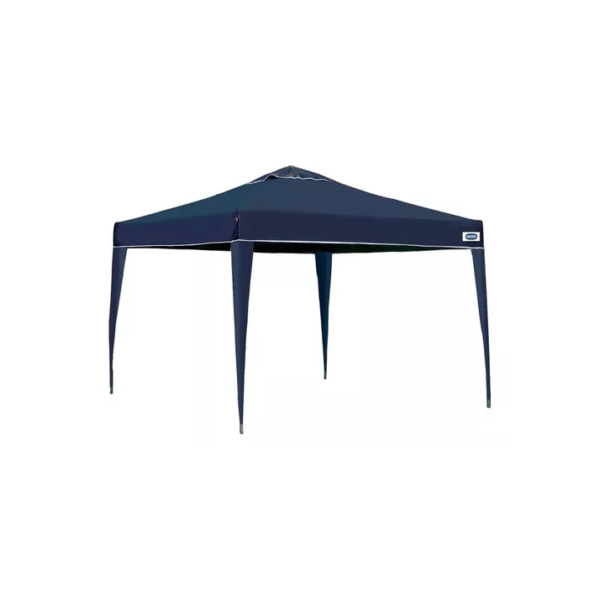 Gazebo dobrável Mor 3x3 Articulado X-Flex 3m x 3m x 2.5m - azul