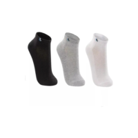 Kit 3 Pares Meias Lupo Cano Baixo Masculina Algodão Original